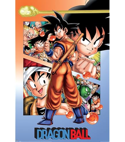 Amazon.com: Dragon Ball Z - Saiyans Wall Poster, 19L